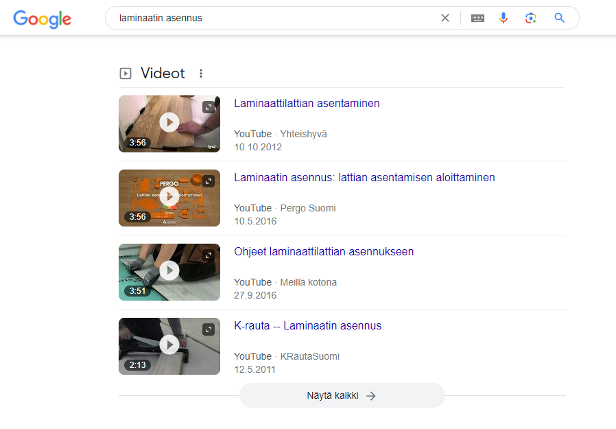 Videoiden-seo
