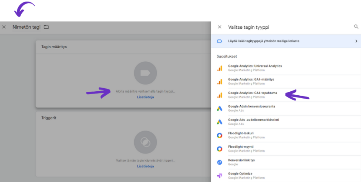 Google-Tag-Manager-GA4-Tapahtuma