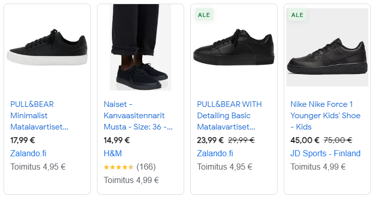 shopping-mainoksen-kuva