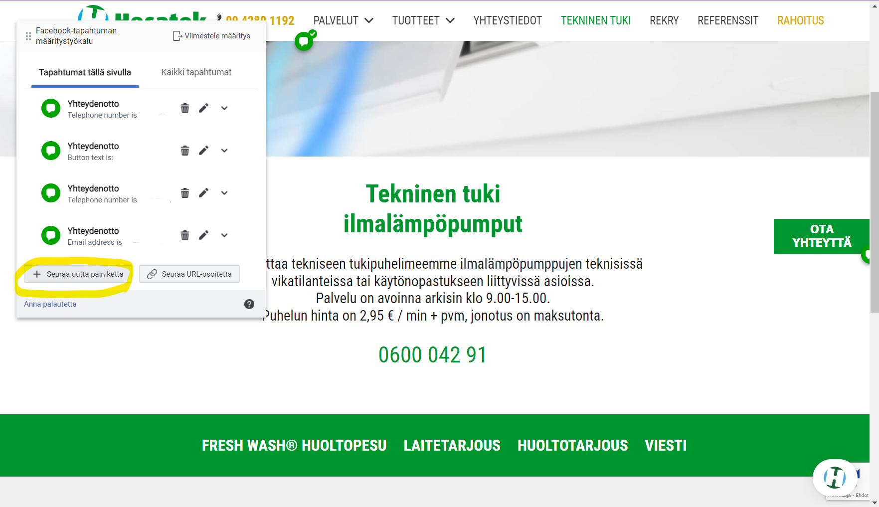 Luo uusi Facebook tapahtuma